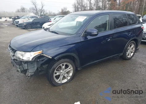 2015 Mitsubishi Outlander Se from USA, damaged, VIN JA4AZ3A39FZ010786